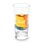 ちくわぶのほかほかパンケーキ 文字あり Long Sized Water Glass :front