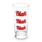 モリチエコのBlah Blah Blah Long Sized Water Glass :front