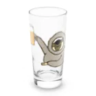 ＋Whimsyのなまけものビール Long Sized Water Glass :front