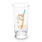 元祖ふとねこ堂の猫分補給 Long Sized Water Glass :front