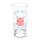 LalaHangeulのFlapjack Octopus(メンダコ) 英語バージョン Long Sized Water Glass :front