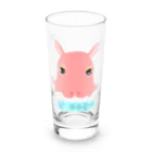 LalaHangeulの「僕はメンダコ」ハングルデザイン Long Sized Water Glass :front