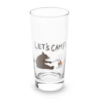 noskecampのクマのキャンプ⛺️ Long Sized Water Glass :front