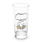 greetenの植木に雨を Long Sized Water Glass :front