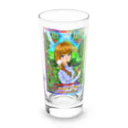 AkironBoy's_ShopのSNSで300人突破記念！(レインボーカラー枠Tシャツ) Long Sized Water Glass :front