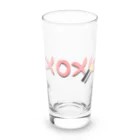 A33のxoxo Long Sized Water Glass :front