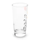 Siderunの館 B2の和デザインな烏(黒)  Long Sized Water Glass :left