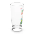 Siderunの館 B2のレトロゲーム風な大仏 Long Sized Water Glass :left