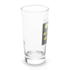 yayoiboy 弥生ボーイくんの弥生ボーイくん夜の富士山の上でひと休み Long Sized Water Glass :left