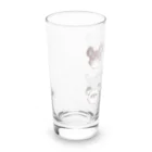 moca's  atelierのポップコーンチンチラ Long Sized Water Glass :left