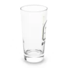 高堂玲/イラストの方の黄色い目のオバケ Long Sized Water Glass :left