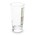 旨味教授といちごもちぷりんの東京名所四十八景　王子稲荷内白狐乃社 Long Sized Water Glass :left