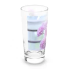 虚空の蔵雑貨店の紫の薔薇 Long Sized Water Glass :left