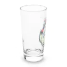 恒福水路の朱文金ロンググラス Long Sized Water Glass :left