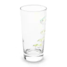 アングラースピリッツのブリの成長イラスト！ワカシ→イナダ→ワラサ→ブリ Long Sized Water Glass :left