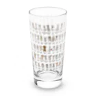 かえるのマルチーズ＆マルチーズミックス身体測定 Long Sized Water Glass :left