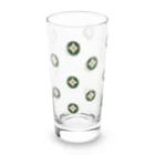 neboworksのあさがお（いっぱい・緑） Long Sized Water Glass :left