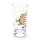 ウルフくんのウルフくんの輪 Long Sized Water Glass :left