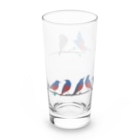 エダマメトイチ雑貨店のイソヒヨドリさんたち Long Sized Water Glass :left