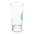 レイにーのうきわシンプル白猫 Long Sized Water Glass :left