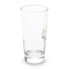 🌈キクチンのおみせやさん🌈のぎょーざわくん・海 Long Sized Water Glass :left