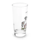keeeeeep smilingのチョキを習得した猫 Long Sized Water Glass :left