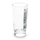 月が輝くこんな夜にの如月書店 Long Sized Water Glass :left