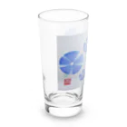 開運ことはのありがとうの朝顔 Long Sized Water Glass :left