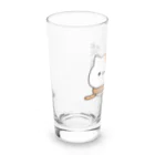 DECORのお酒好きな猫さん　禁酒中ver. Long Sized Water Glass :left