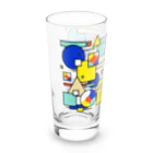 町上ヨウの夏の幾何学グラス Long Sized Water Glass :left