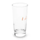 ミラくまのI LOVE Tribe　文字色 Long Sized Water Glass :left