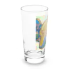 アート工房　甘月蝕(kanngesshoku)『TAaKA』のストアのMary's  tweets 『ママ、早く帰って来ないかな❗』 Long Sized Water Glass :left