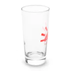 あさぎの眠すぎにわとり Long Sized Water Glass :left