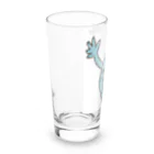 ゆちゃち家のにげろ〜さめ様だぞぉ Long Sized Water Glass :left