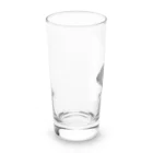 こいんこ堂のホワイトフェイス⭐so  cool!  Long Sized Water Glass :left