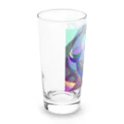 ふわふらストーリーのイルカいるか？ Long Sized Water Glass :left