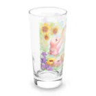 Akariya Manamiのペンギン☆ドーナツぱくん！ Long Sized Water Glass :left