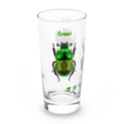 さちこの生き物雑貨のオオセンチコガネ Long Sized Water Glass :left