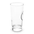 0.00%VEGAN SHOPのNO VEGAN （黒ロゴ） Long Sized Water Glass :left