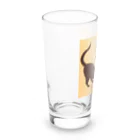 薈.collectionの背伸び猫🐱シリーズ Long Sized Water Glass :left