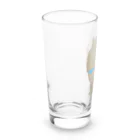 りのりのザウルスのイヌマッスル&ネコマッチョ(戦友) Long Sized Water Glass :left