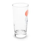 たまひろみShopの風船モッタさん（Tシャツは背面） Long Sized Water Glass :left