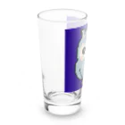 chicodeza by suzuriのフクロウのドット絵 Long Sized Water Glass :left