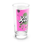 BuddhismのXOXOシリーズ【Hannya】Ver.PINK Long Sized Water Glass :left