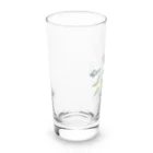 すいかねこの花ねこブルー Long Sized Water Glass :left