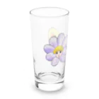 ソーメンズの花とちょうちょ Long Sized Water Glass :left