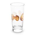 TOMOS martのHELLO琥珀 Long Sized Water Glass :left