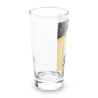 もにゃ猫みゅうのキラキラみゅう Long Sized Water Glass :left