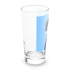 まろのグッズの少年 Long Sized Water Glass :left