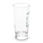 ほんわかねこの猫だって山盛りご飯食べたいよ Long Sized Water Glass :left